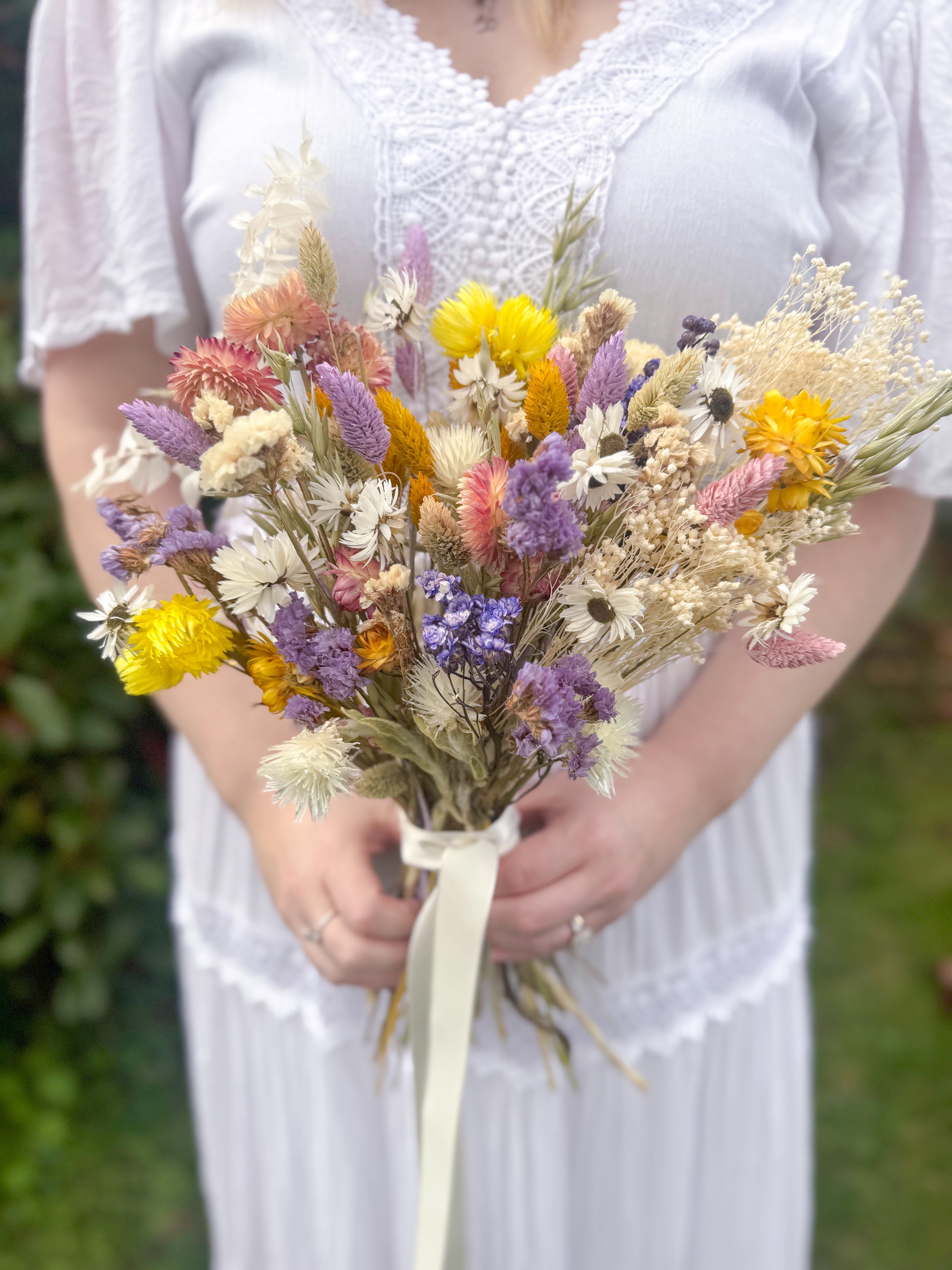 Colourful Wildflower Wedding Flowers image 0