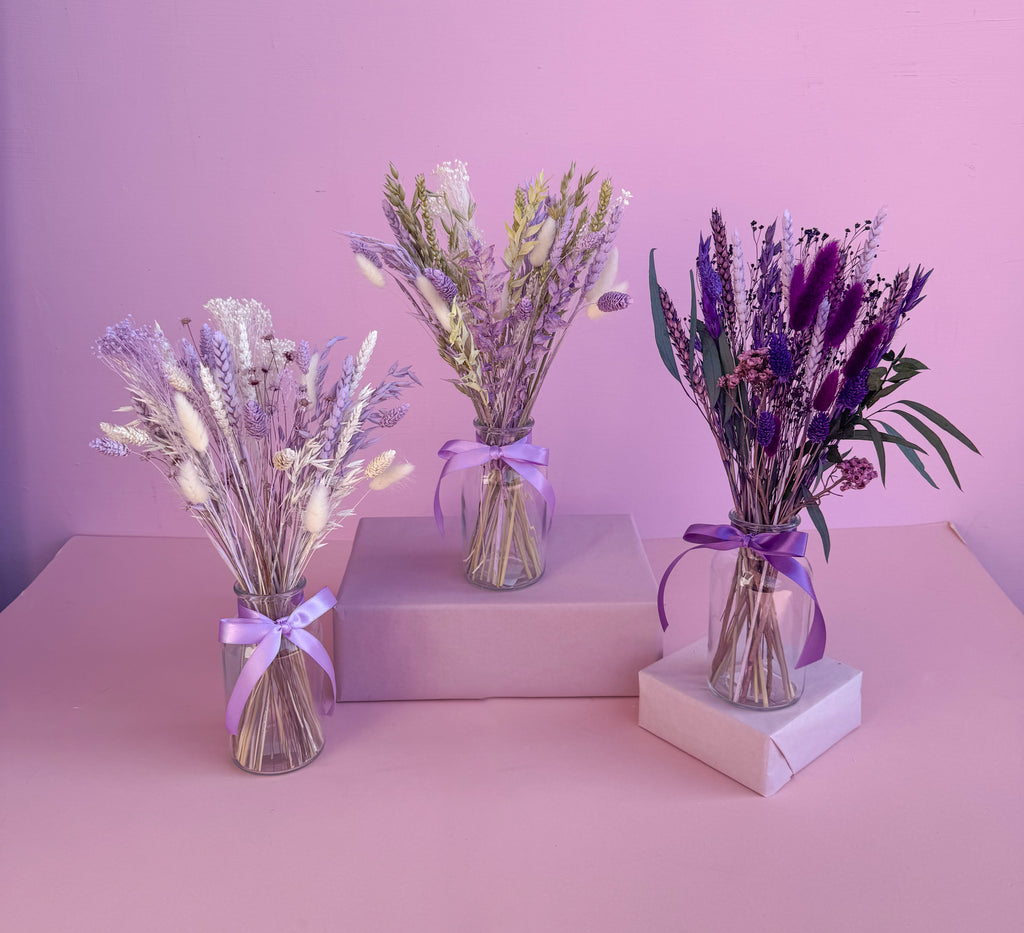 'Purples' Arrangement with Vase image 0