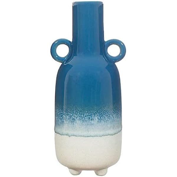 Blue Glazed Vase image 0