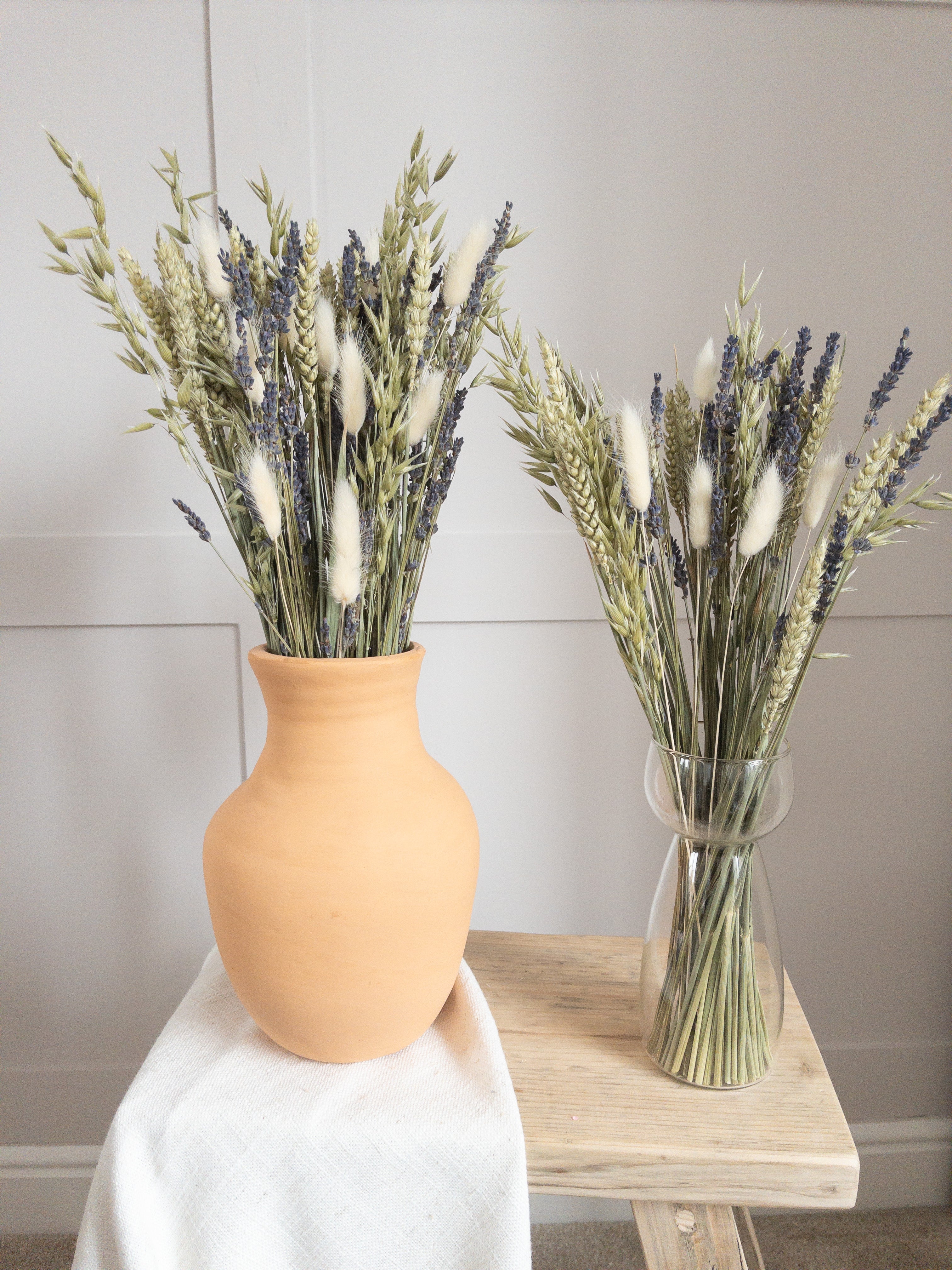 Rustic Wheat & Lavender Bunch image 0