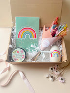 Rainbow Gift Box with Dried Flowers image 2