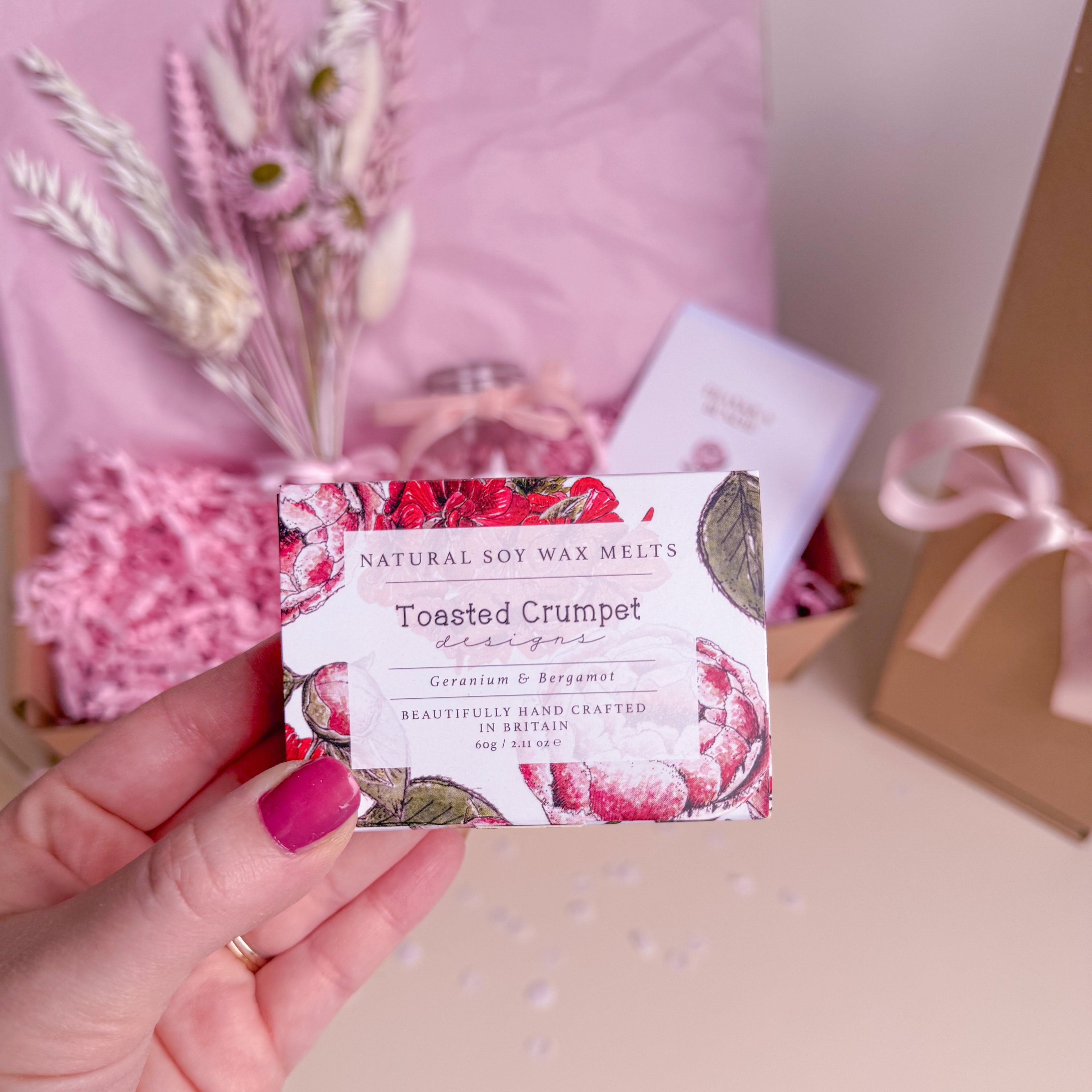 geranium and bergamot wax melts