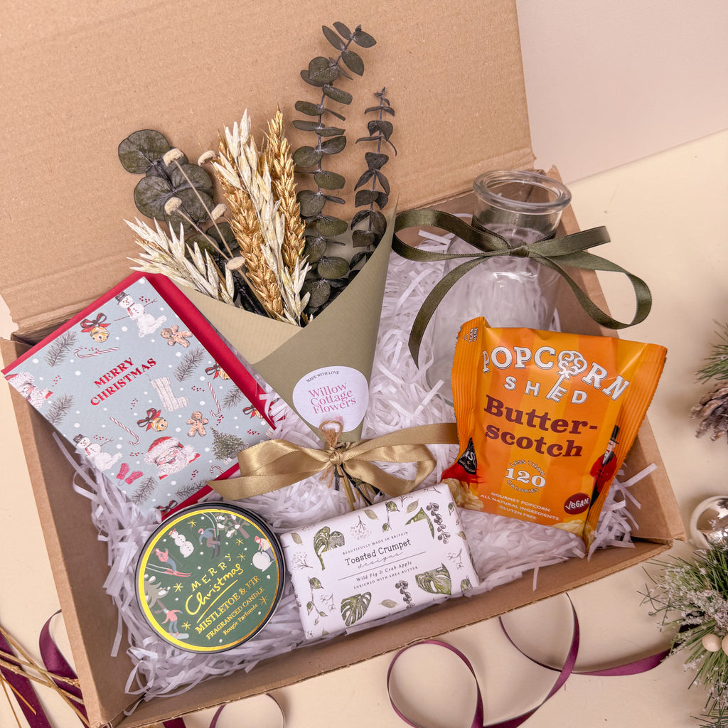 eucalyptus theme christmas gift hamper