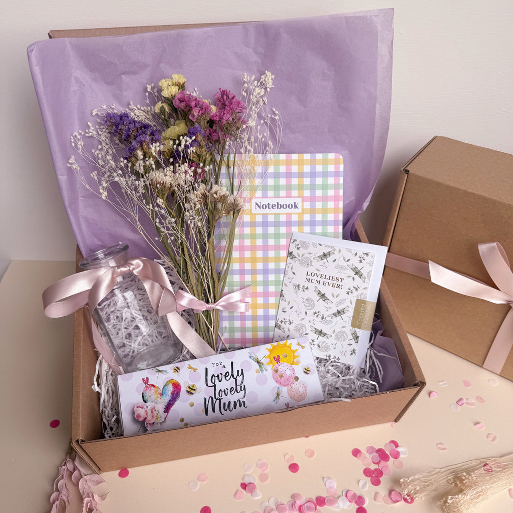 dried flower mothers day gift set