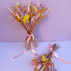 colourful boho flower bouquet
