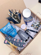 dark blue gift set