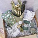 botanical themed gift box for housewarming
