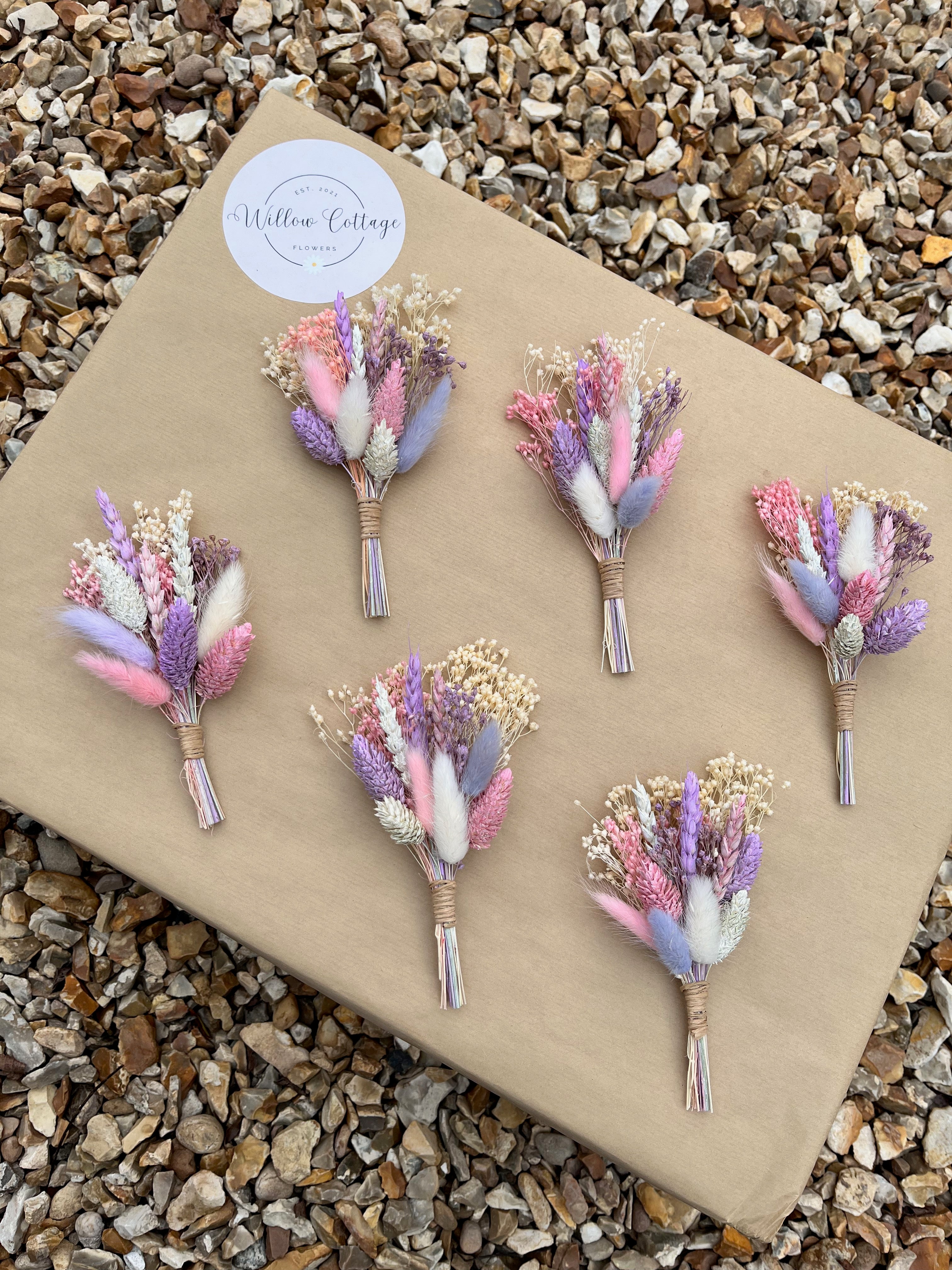 pastel pink boutonniere for groom