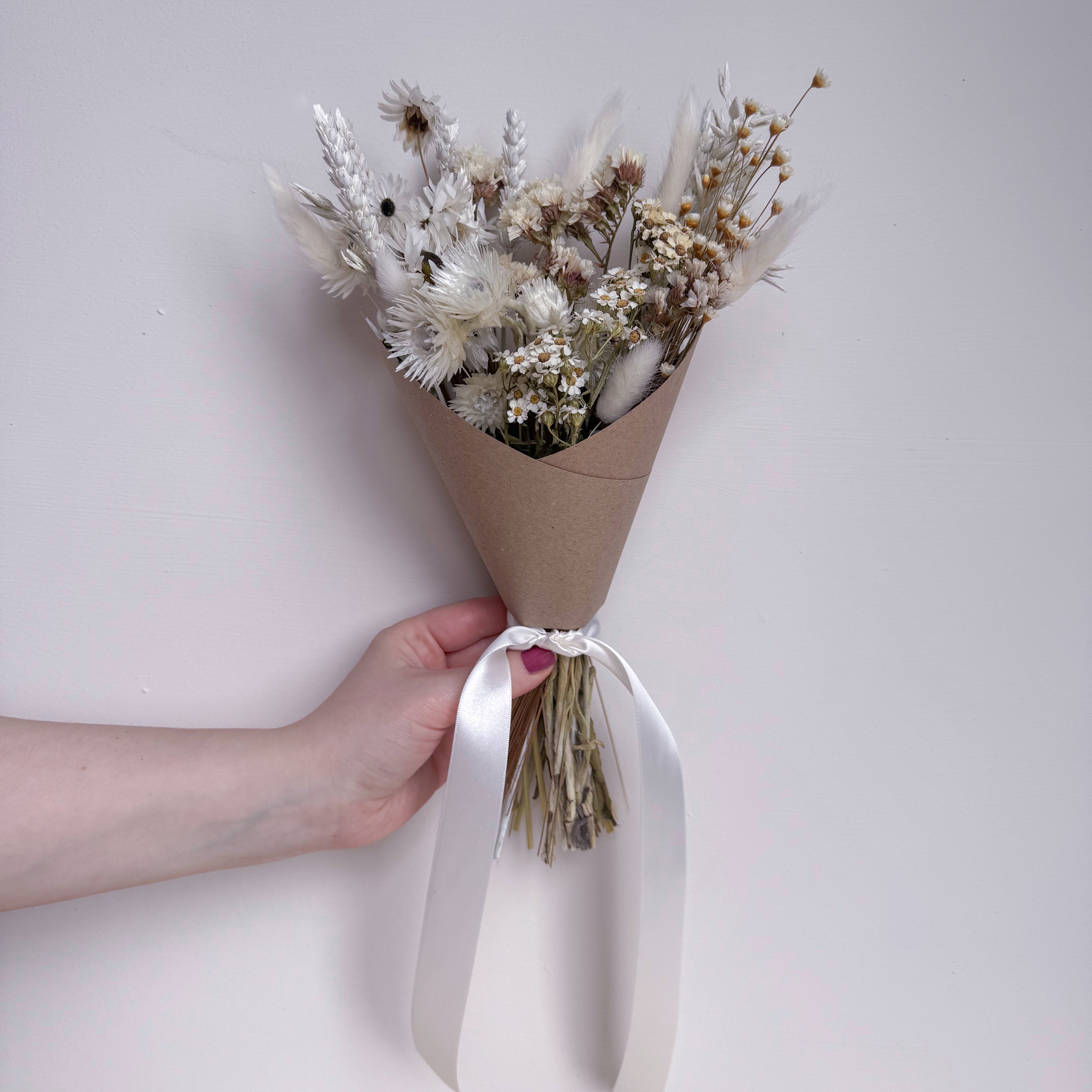 boho dried flower decor